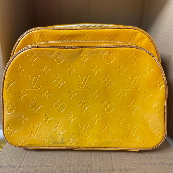 Louis Vuitton Vernis Yellow Backpack Vintage Monogram Purse Murray Tote … - Picture 16 of 16